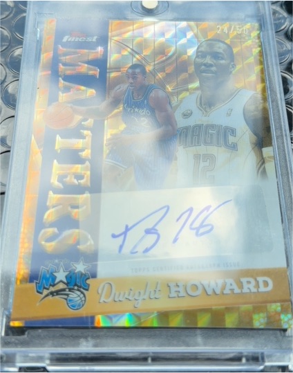 2025-26 Topps Finest #MA-DO Dwight Howard Masters Auto — front
