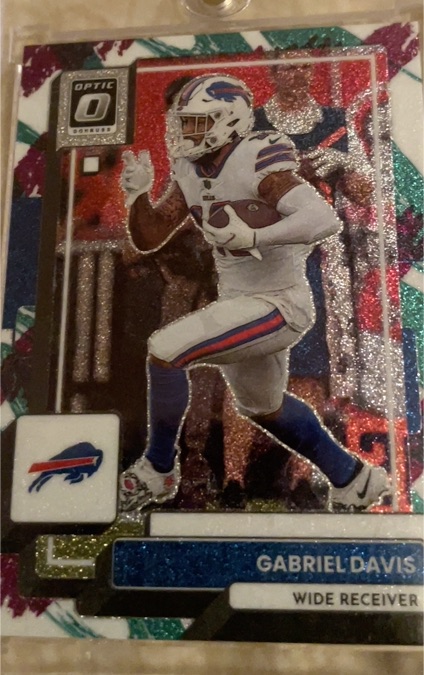 2022 Donruss Optic #23 Gabriel Davis — front