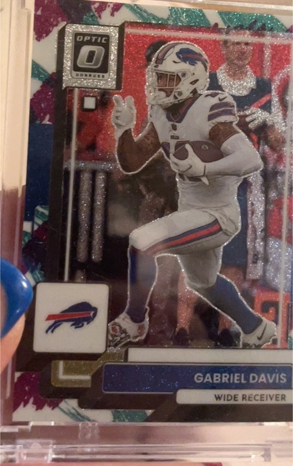 2022 Donruss Optic #23 Gabriel Davis — front