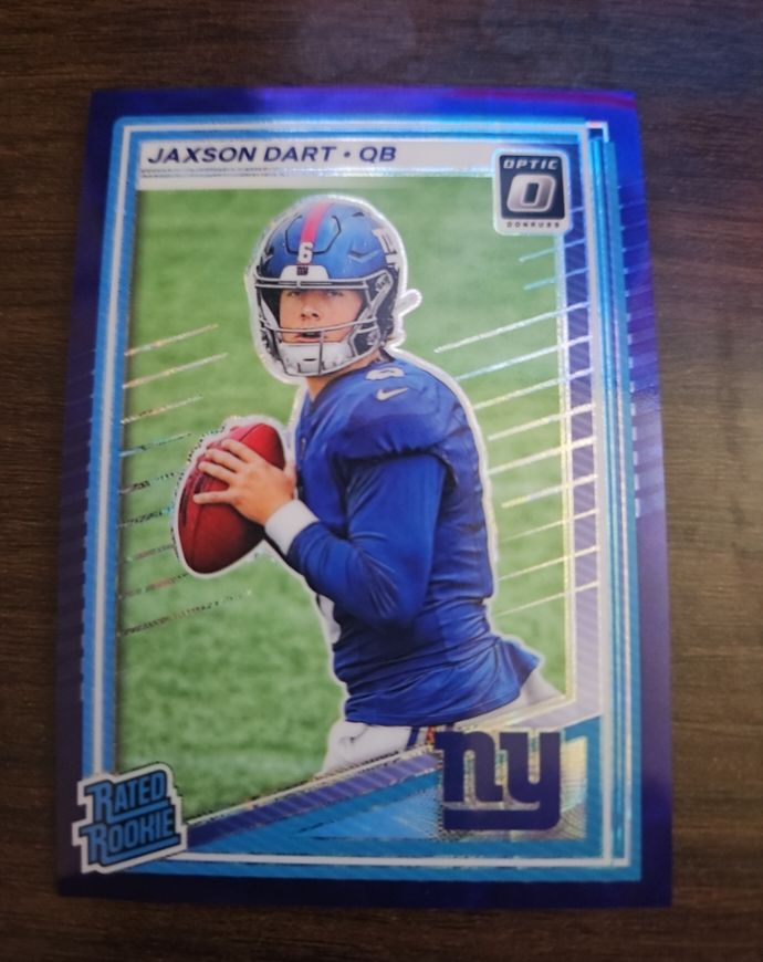 2025 Panini Donruss Optic #273 Jaxson Dart — front