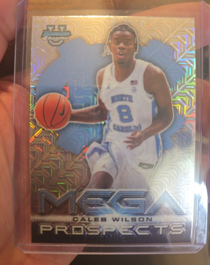2025 Bowman Chrome Mega Prospects #MP-9 Caleb Wilson — front
