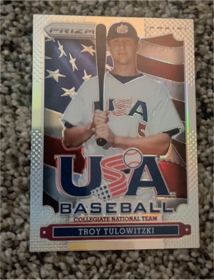 2013 Panini Prizm #USA3 Troy Tulowitzki USA Baseball — front