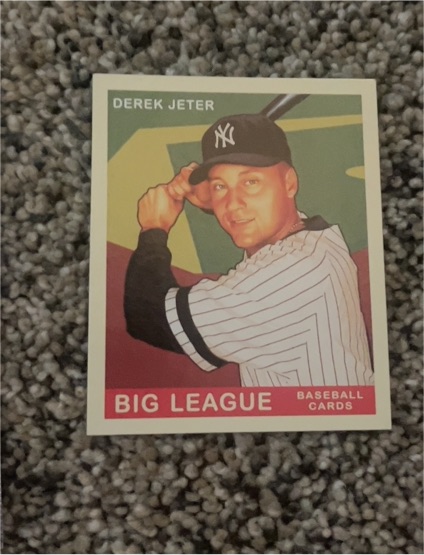 2007 Upper Deck Goudey Big League #34 Derek Jeter — front