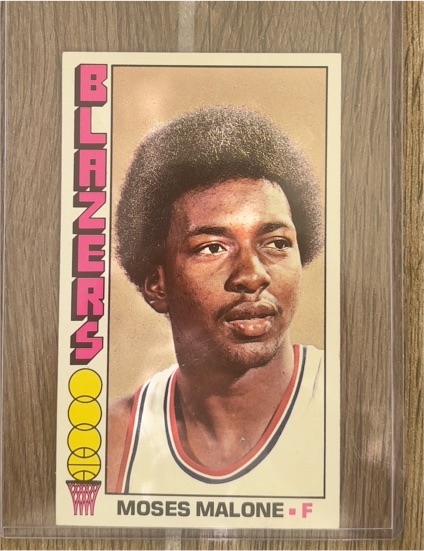 1976 Topps #101 Moses Malone — front