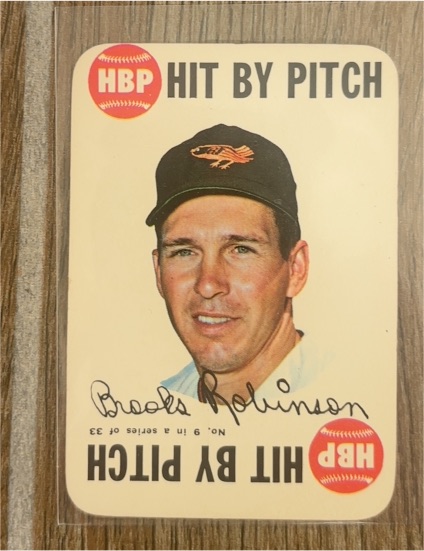 1968 Topps Game #9 Brooks Robinson — front