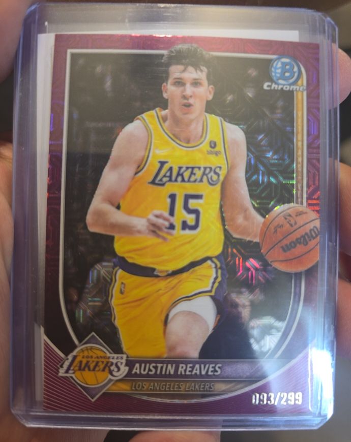 2025-26 Bowman Chrome #BCV-193 Austin Reaves — front