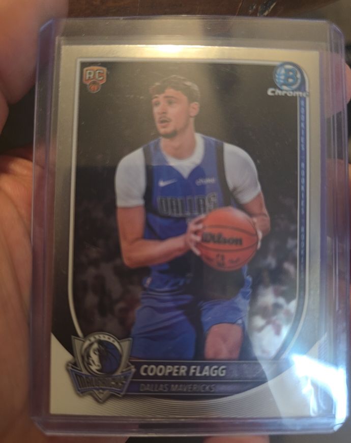 2025-26 Bowman Chrome #BCV-1 Cooper Flagg — front