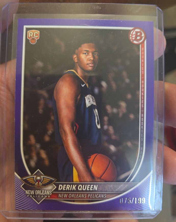 2025 Bowman #13 Derik Queen — front
