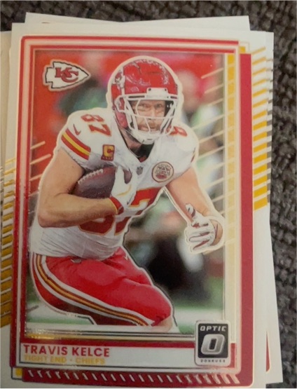 2025 Panini Donruss Optic #135 Travis Kelce — front