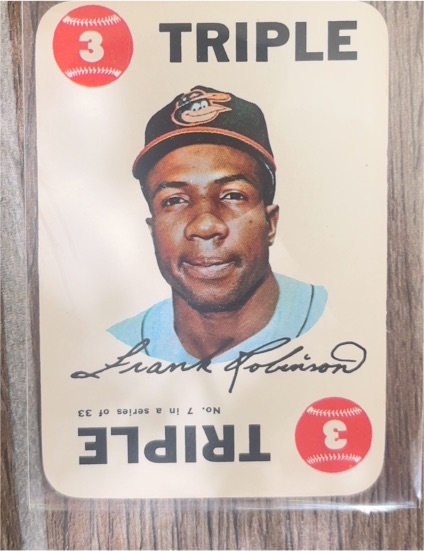 1968 Topps Game #7 Frank Robinson — front