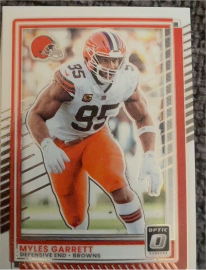 2025 Panini Donruss Optic #158 Myles Garrett — front