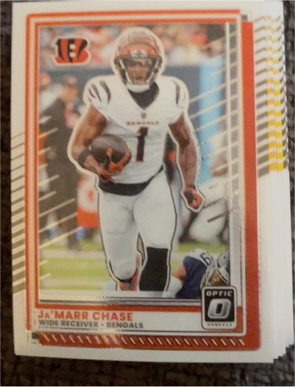 2025 Donruss Optic #2 Ja'Marr Chase — front