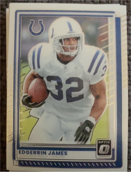 2025 Donruss Optic #185 Edgerrin James — front