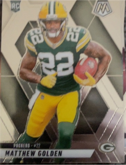 2025 Panini Mosaic #323 Matthew Golden — front