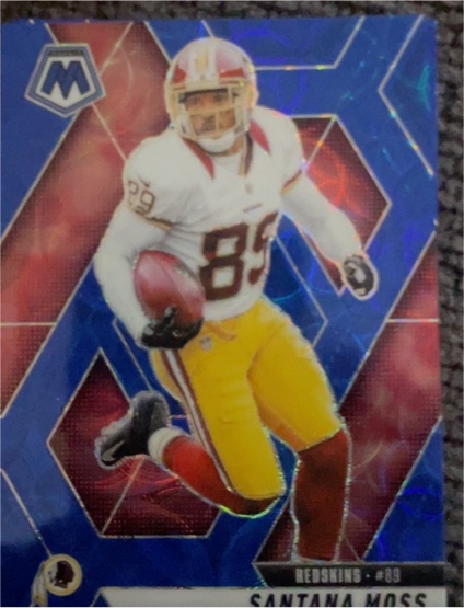 2025 Panini Mosaic #89 Santana Moss — front