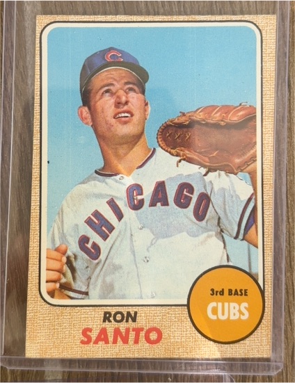1968 Topps #235 Ron Santo — front