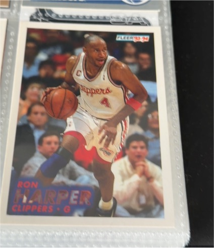 1993-94 Fleer #91 Ron Harper — front