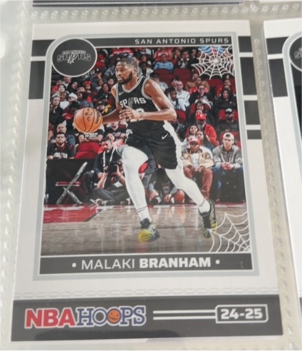 2024-25 Panini Haunted Hoops #225 Malaki Branham — front