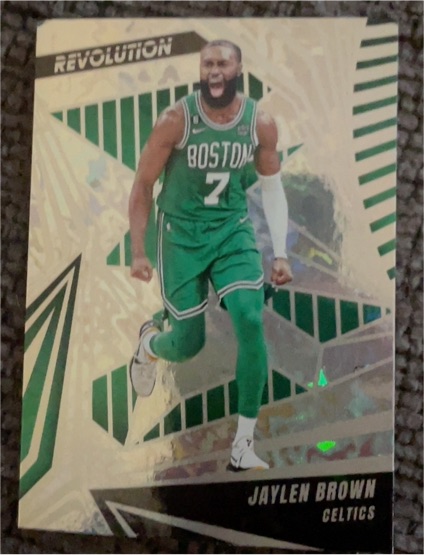 2023-24 Panini Revolution #72 Jaylen Brown — front