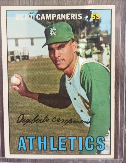 1967 Topps #515 Bert Campaneris — front