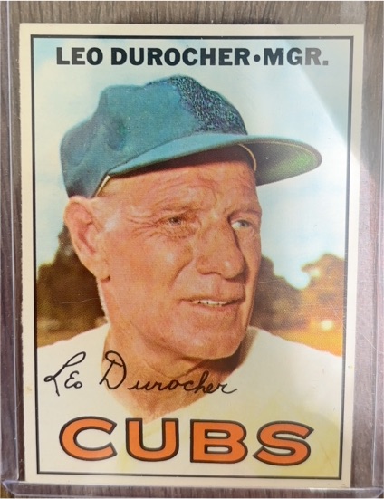1967 Topps #481 Leo Durocher — front