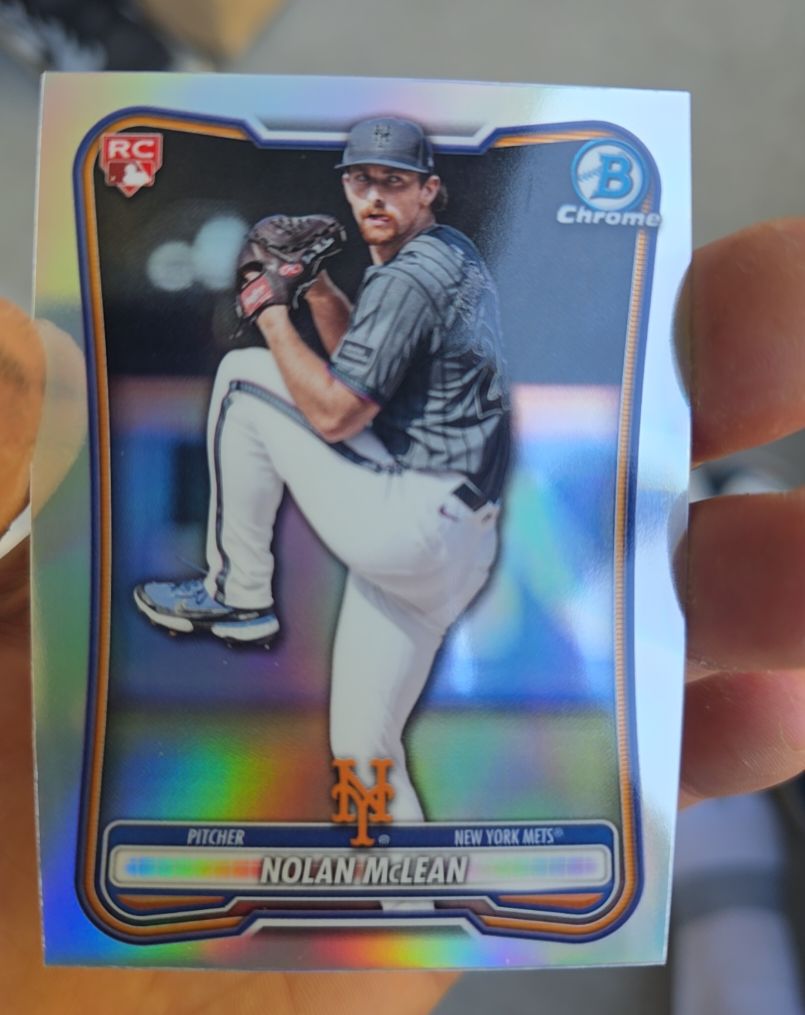 2026 Bowman Chrome #85 Nolan McLean — front