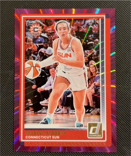 2025 Donruss WNBA #13 Marina Mabrey — front
