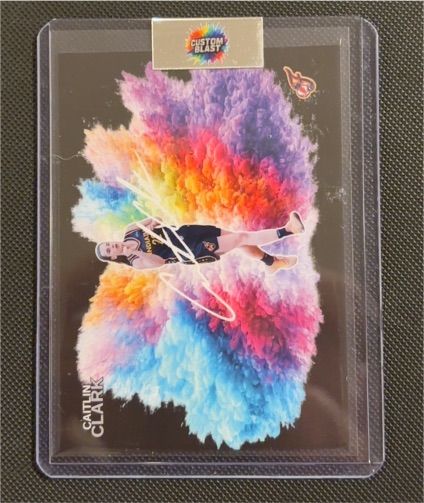 2024 Panini Select WNBA Black Color Blast #3 Caitlin Clark Rookie — front