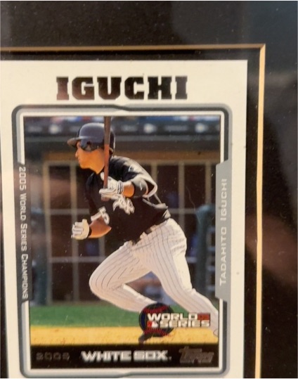 2005 Topps Update #UH66 Tadahito Iguchi — front