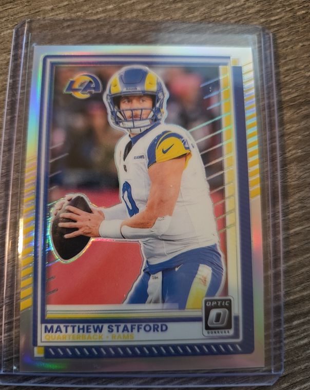 2025 Panini Donruss Optic #198 Matthew Stafford — front