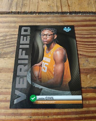 2025-26 Bowman Chrome Verified #BV-22 Jaida Civil — front