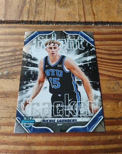 2025-26 Bowman Chrome Talent Tracker #TT-19 Richie Saunders — front