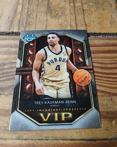 2025-26 Bowman Chrome #VIP-23 Trey Kaufman-Renn — front