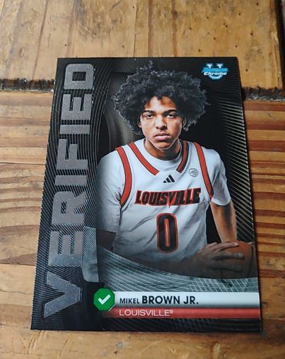 2025-26 Topps Bowman Chrome #BV-11 Mikel Brown Jr. — front