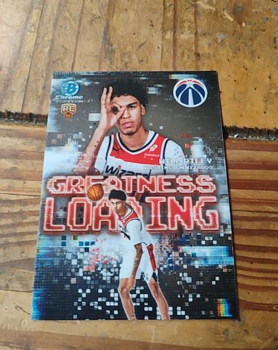 2025 Bowman Chrome #GL-21 Will Riley Greatness Loading Rookie Insert — front