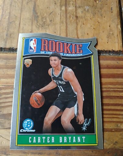 2025 Bowman Chrome Rookie of the Year Favorites #RY-14 Carter Bryant — front