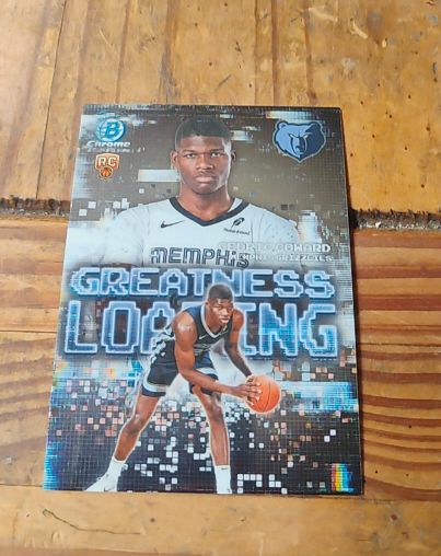 2025-26 Bowman Chrome #GL-11 Cedric Coward Greatness Loading Rookie — front