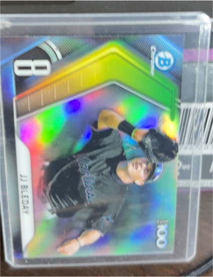 2022 Bowman Scouts Top 100 #BTP-8 JJ Bleday — front