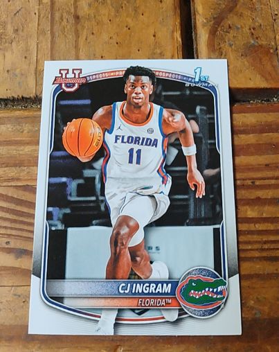 2025-26 Topps Bowman #BPP-77 CJ Ingram — front