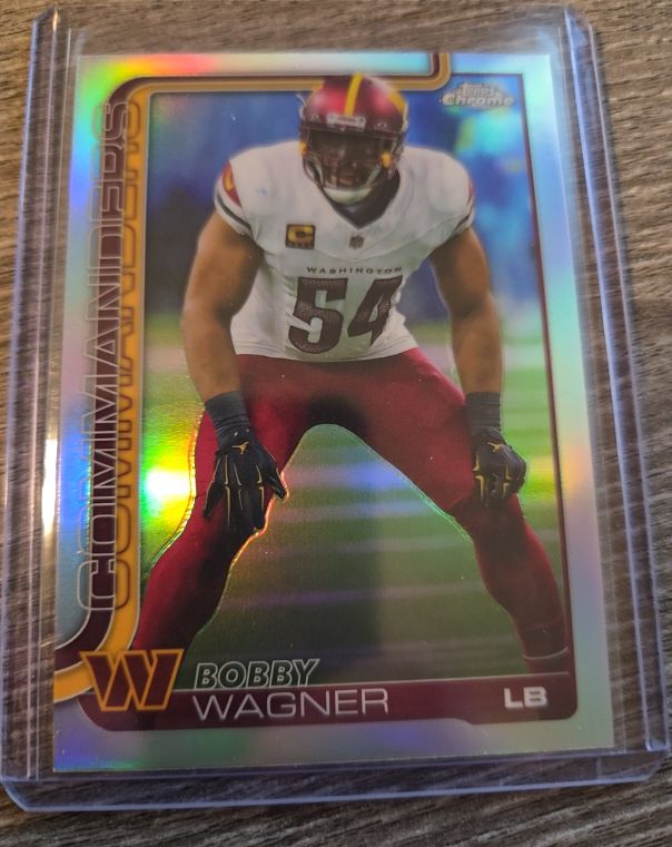 2025 Topps Chrome #299 Bobby Wagner — front