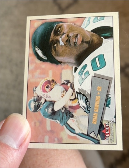 2001 Fleer Tradition #175 Brian Dawkins — front