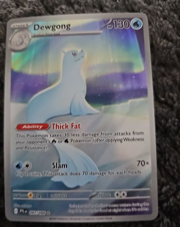 2025 Pokémon #097 Dewgong — front