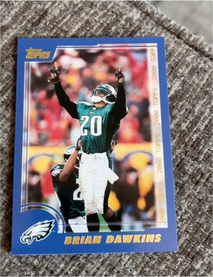 2000 Topps #131 Brian Dawkins — front