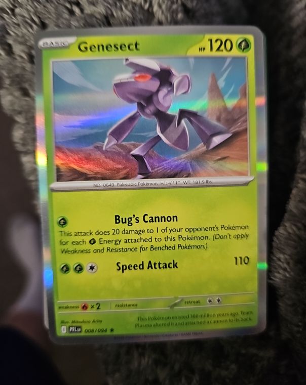 2025 Pokémon #008 Genesect — front