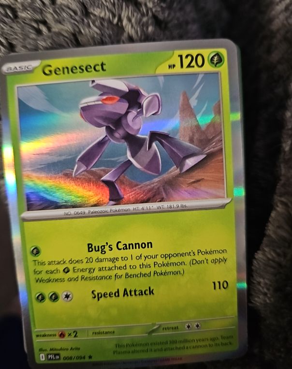2025 Pokémon #008 Genesect — front