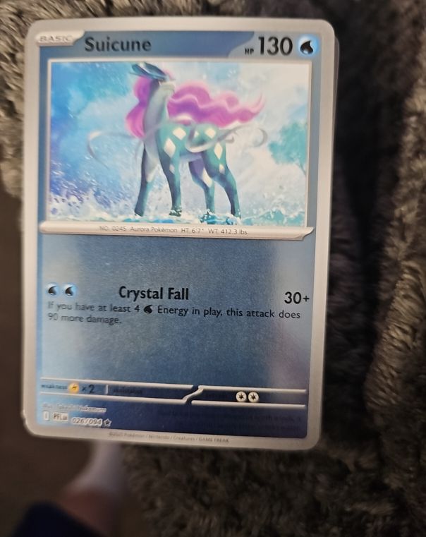 2022 Pokémon TCG 026 Suicune — front