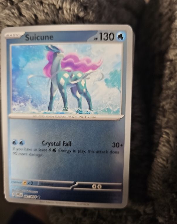 2023 Pokémon #026 Suicune — front