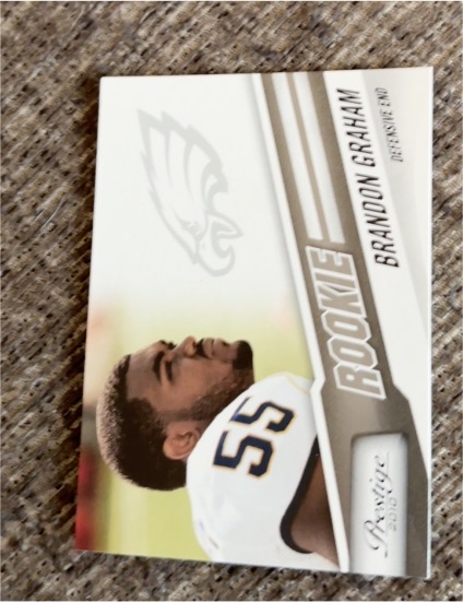 2010 Panini Prestige #211 Brandon Graham Rookie — front