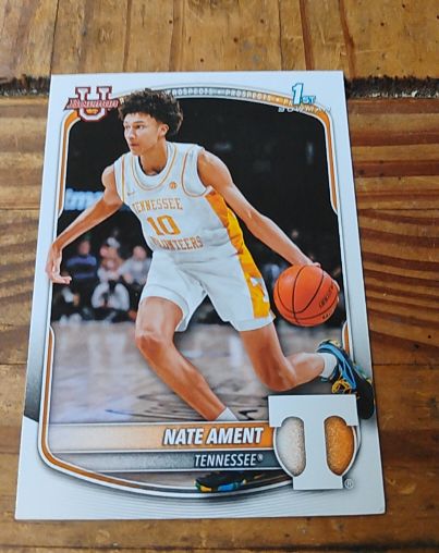 2025-26 Bowman Basketball #BPP-5 Nate Ament — front