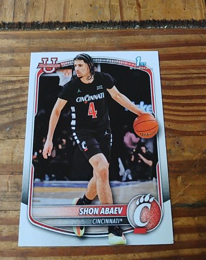 2025-26 Bowman #BPP-19 Shon Abaev — front